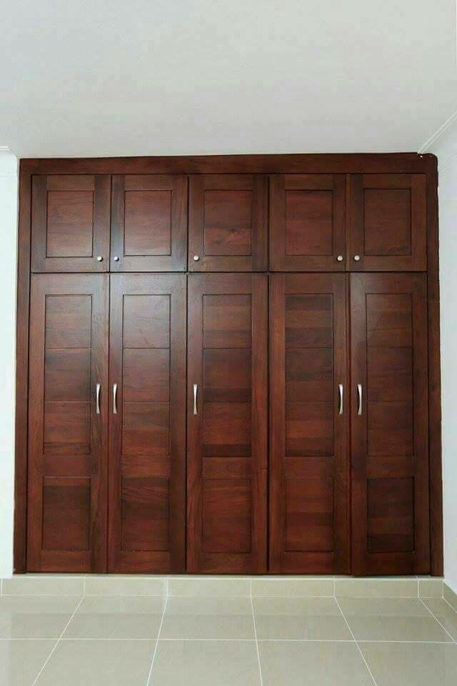muebles y colchones - Ropero en madera 