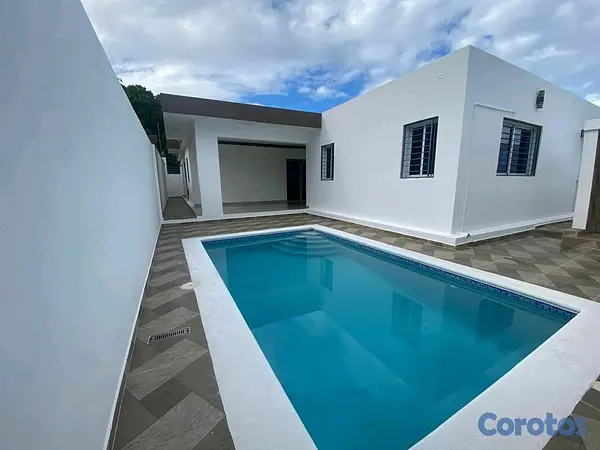 casas - villa hermosa nueva en puerto plata  5