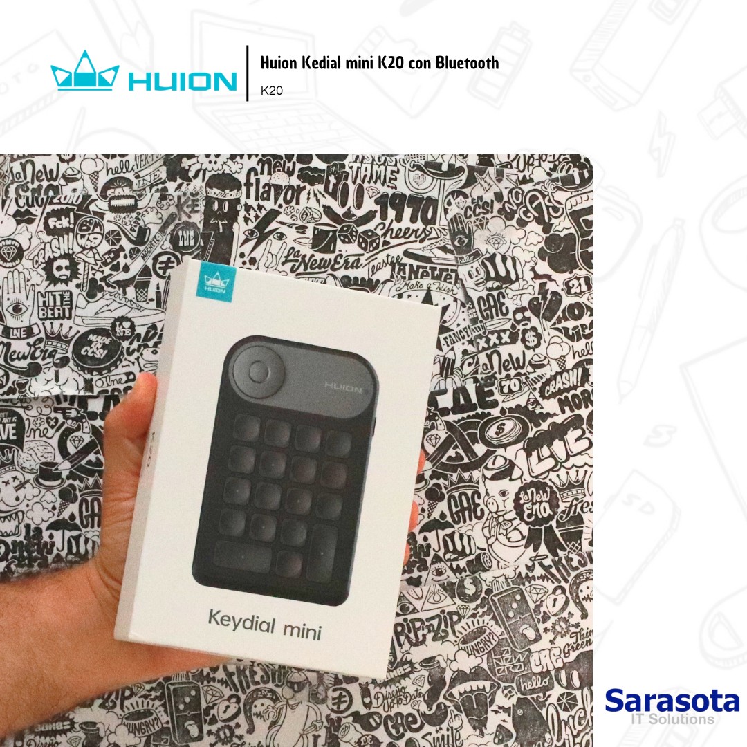 accesorios para electronica - Huion Kedial mini K20 con Bluetooth 