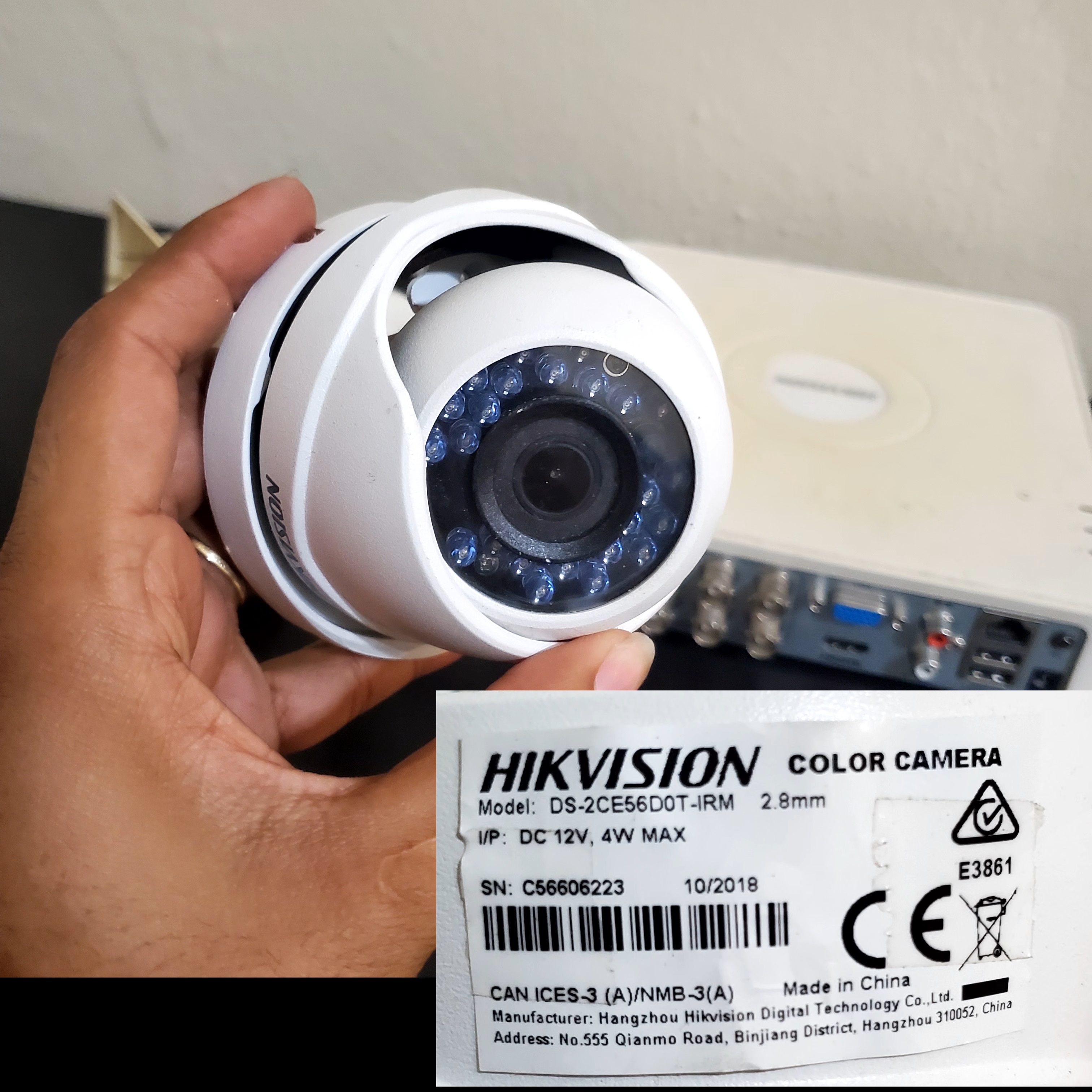 camaras y audio - Cámara seguridad 5 cámaras disco duro y accesorios 3