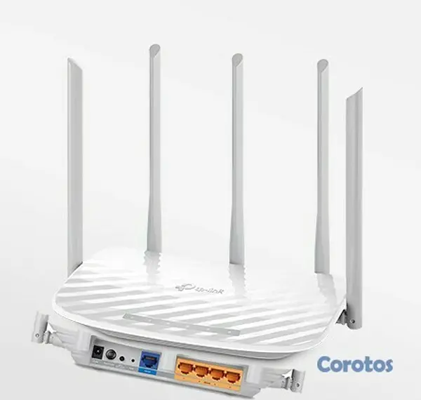computadoras y laptops - ROUTER TP-LINK TL-ARCHER C60 AC1350  DE ALTA VELOCIDAD DUAL BAND 867MBPS,5GHZ 2