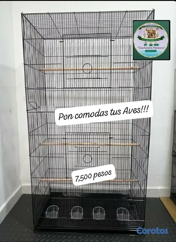 animales y mascotas - Jaula grande para Aves  7