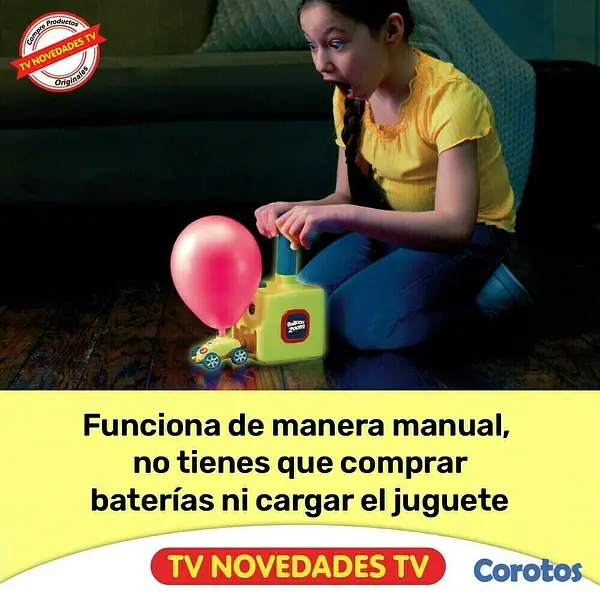 juguetes - Juguete para niños impulsado por globos 3