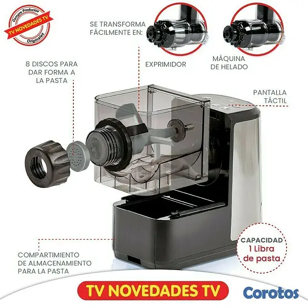 electrodomesticos - ELECTRODOMÉSTICO PARA HACER PASTAS CASERAS 5
