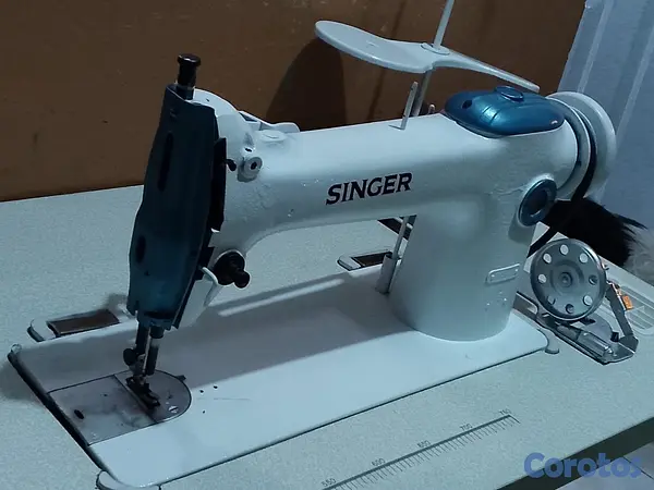 arte y antigüedades - Máquina Singer Plana  7