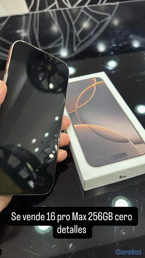 celulares y tabletas - Modelo: iPhone 16 pro max 256GB   3