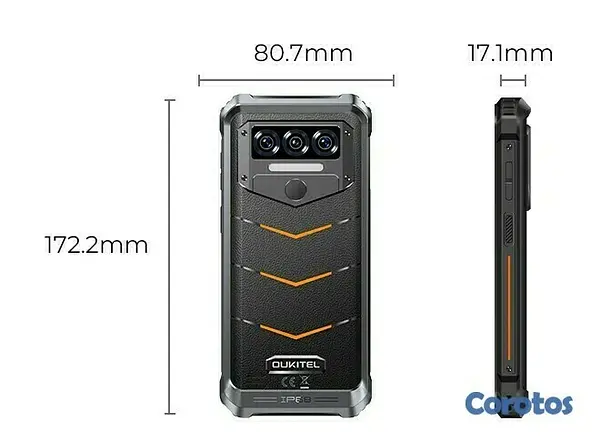 celulares y tabletas - TELEFONO OUKITEL WP38 256 + 12 2