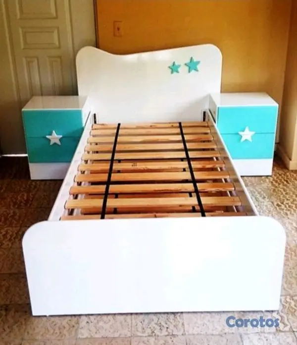 muebles y colchones - Cama cuna Twin 39" 5