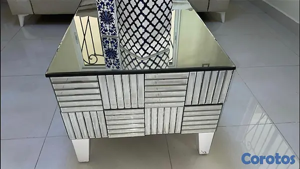 muebles y colchones - Vendo mesa de cristal. 6