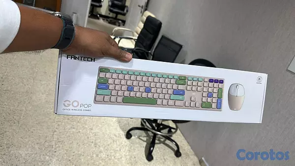 accesorios para electronica - Combo teclado + mouse inalámbrico 2