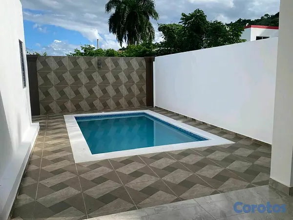 casas - villa hermosa nueva en puerto plata  7