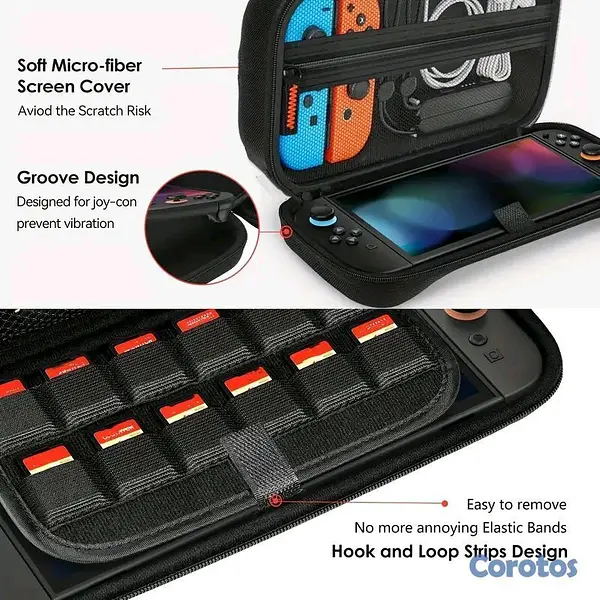consolas y videojuegos - 🎮 Bulto protector para Nintendo Switch 2 (GRANDE y Pequeño) 2
