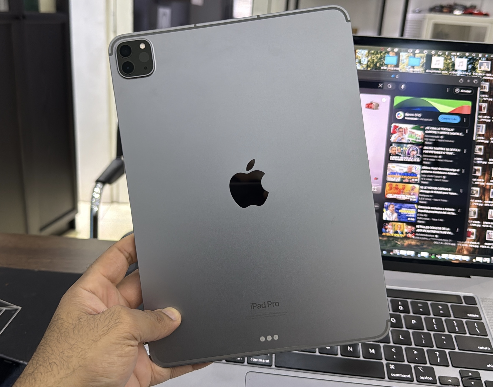 celulares y tabletas - iPad Pro 11- inch 4ta Gen M2 Apple 128GB $ 36,500 0