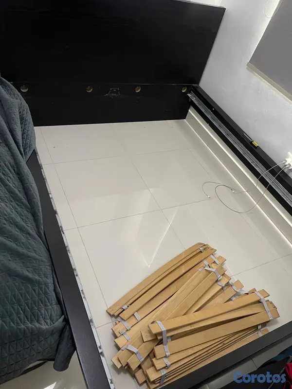 muebles y colchones - base de cama sin colchon  3