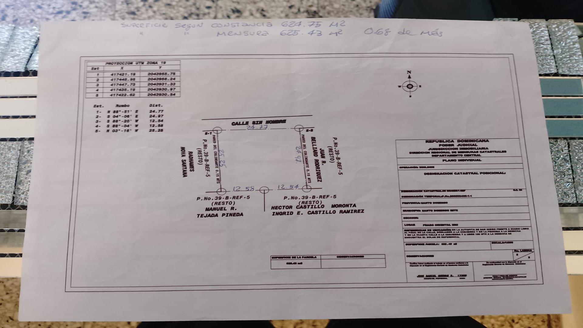 solares y terrenos - Solar Residencial de 625 metros, Prado Oriental, Autopista de San Isidro 9