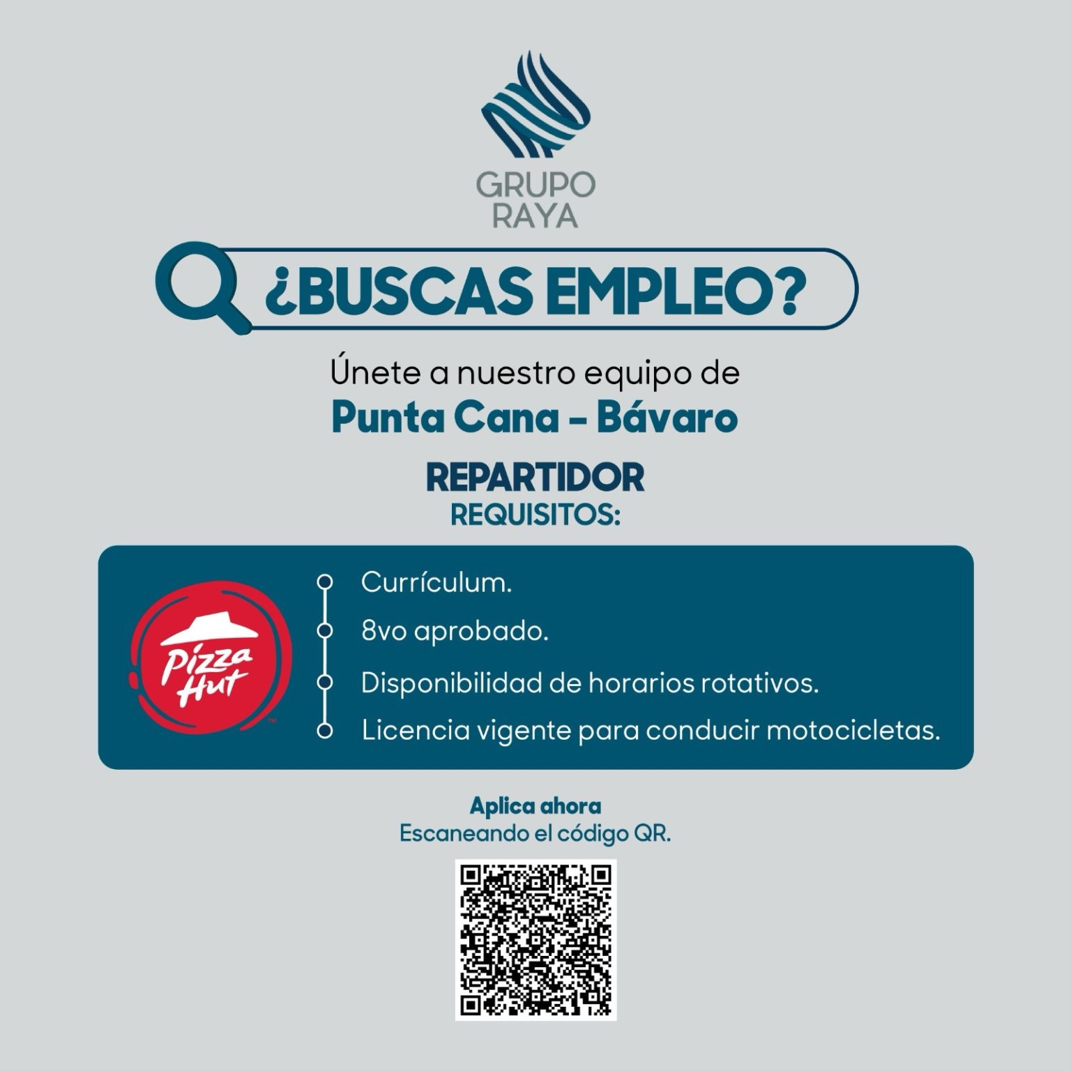 empleos disponibles - Repartidor