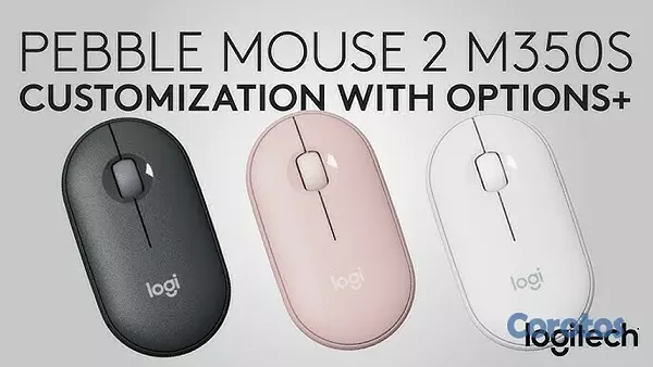 computadoras y laptops - MOUSE LOGITECH M350S PEBBLE INALAMBRICO OPTICO COLOR (OFF-WHITE) USB NANO RECEIV