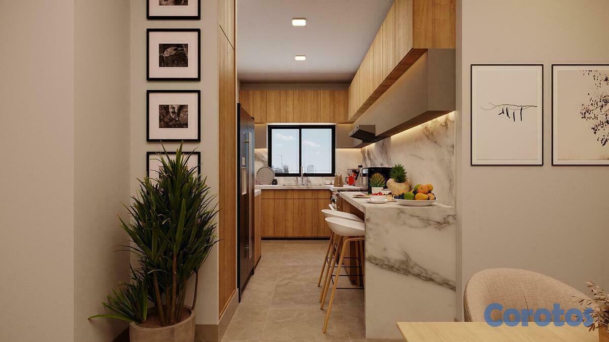 apartamentos - Venta Apartamento en construcción 3er piso 2hbs-2baños-1 Parqueo. Mirador Sur 1