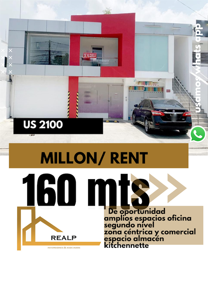 oficinas y locales comerciales - Excelente local en el millon 0