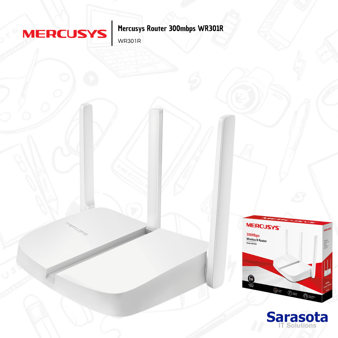 otros electronicos - Mercusys Router 300mbps WR305R