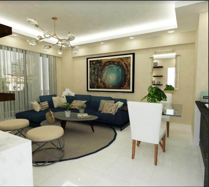 apartamentos - Venta de Apartamento de 1 Hab, Gazcue. 5