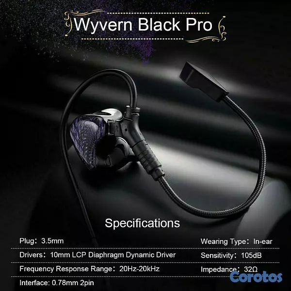 camaras y audio - Kinera Celest Wyvern Pro IEMs para gamers con Mic 3