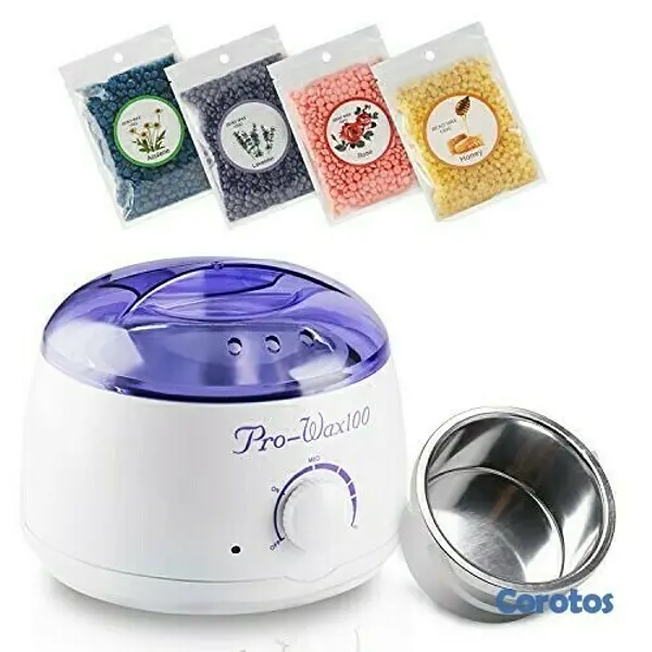 salud y belleza - Calentador De Cera Caliente Pro-wax 100 + 1 Cera Gratis
 3