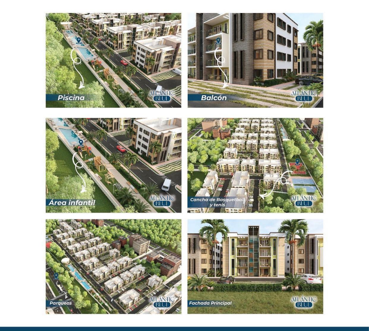apartamentos -  Proyecto Atlantic Blue - Playa Dorada 5