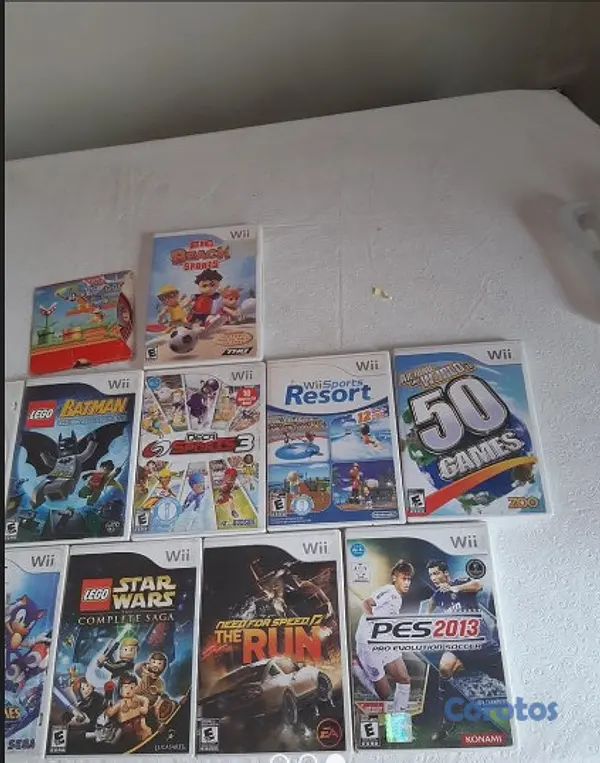 consolas y videojuegos - Videojuegos y volante para Wii. 2