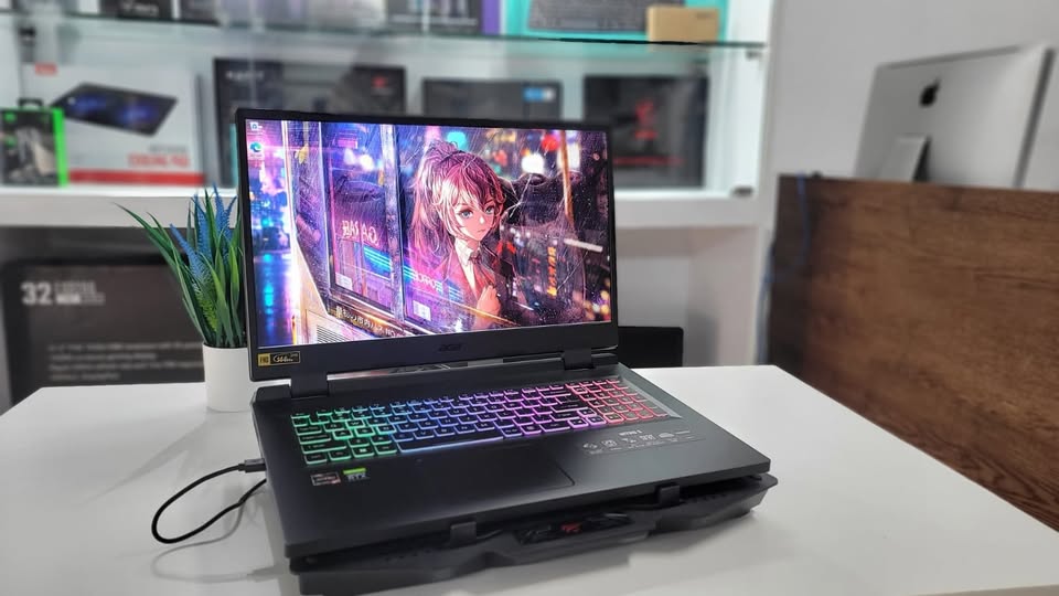 computadoras y laptops - LAPTOP RYZEN 7 ACER NITRO 5 16/512SSD RTX 3060 6GB 2