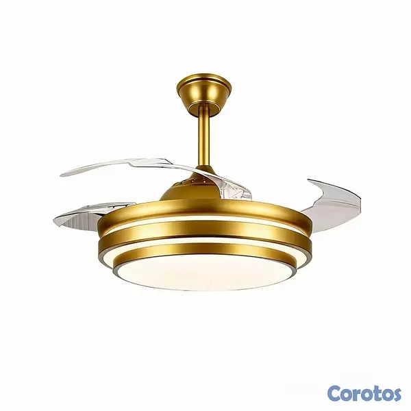 decoración y accesorios - Lampara con abanico de lujos  9