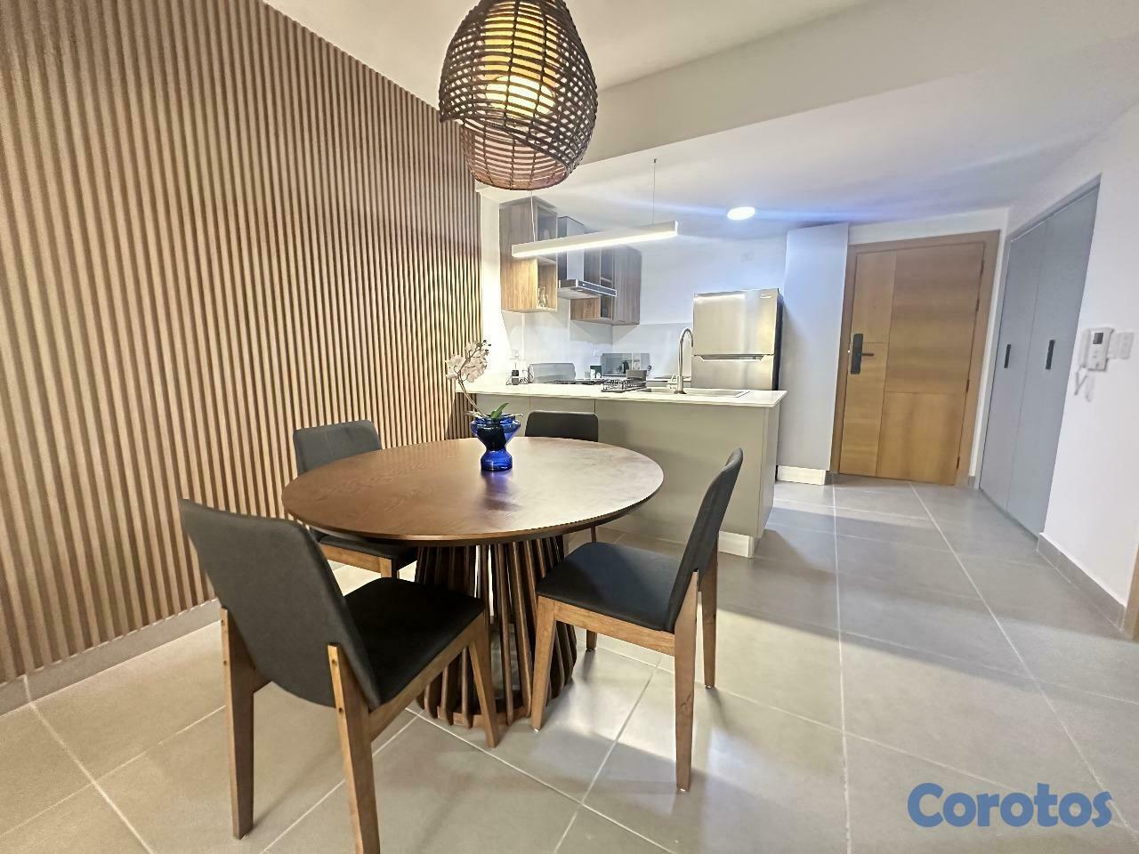 apartamentos - Apartamentos de 1 habitación amueblado en Gazcue 5