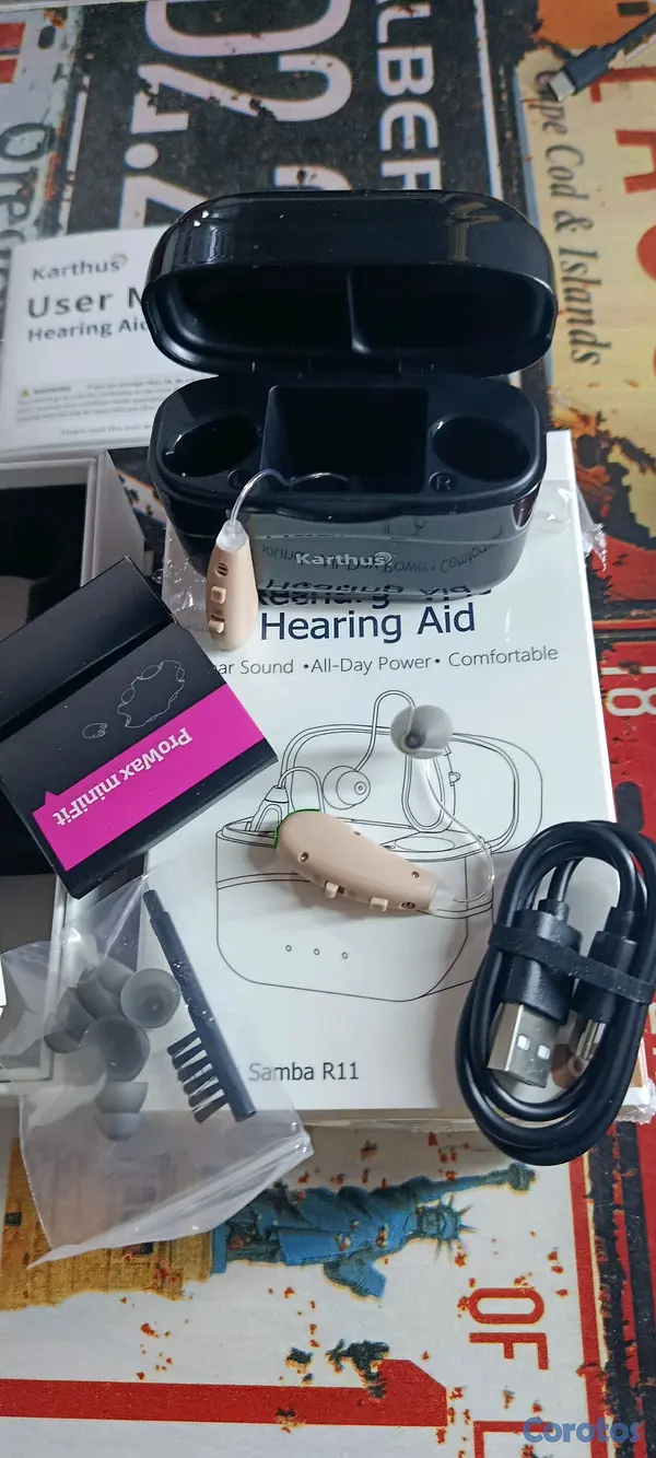 camaras y audio - ​👂 Audífono Recargable Avanzado Karthus (Modelo Samba R11) - ¡Nuevo! 👂 7