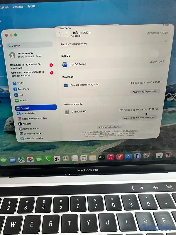 computadoras y laptops - MacBook Pro 2020 M1  5
