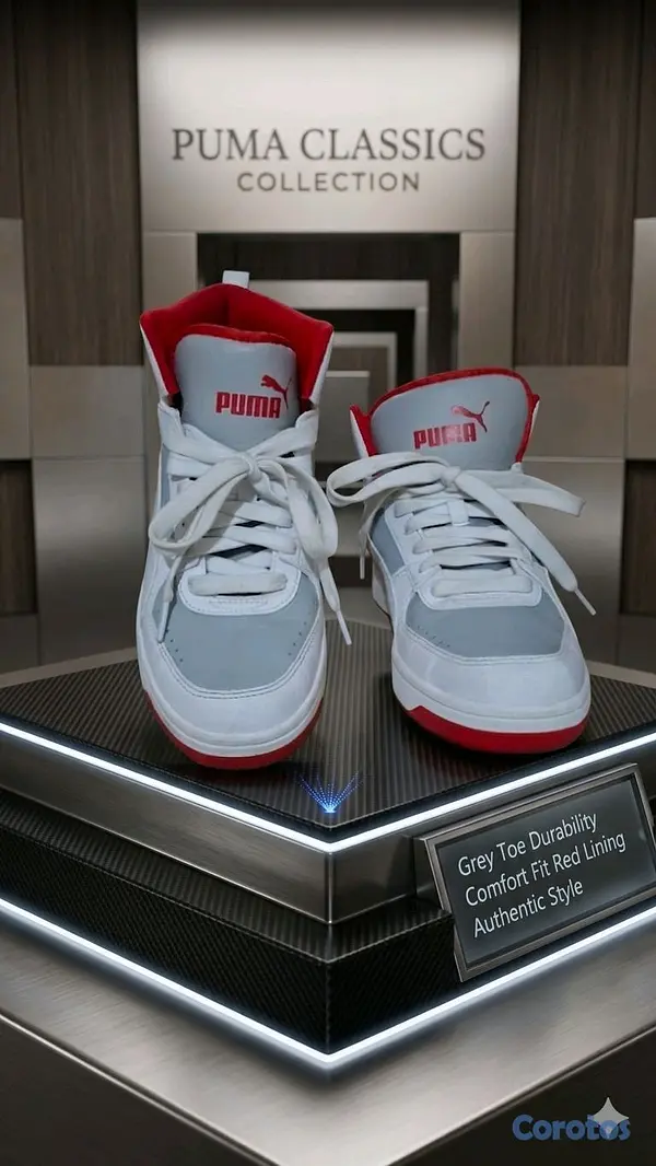 zapatos para hombre - Tenis puma blanco de hombres #8.5 3