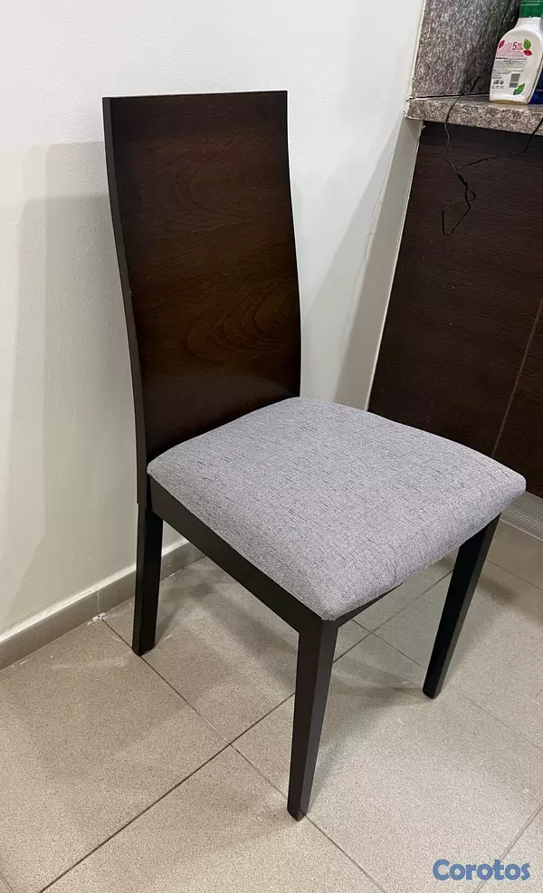 muebles y colchones - 6 sillas de comedor 2