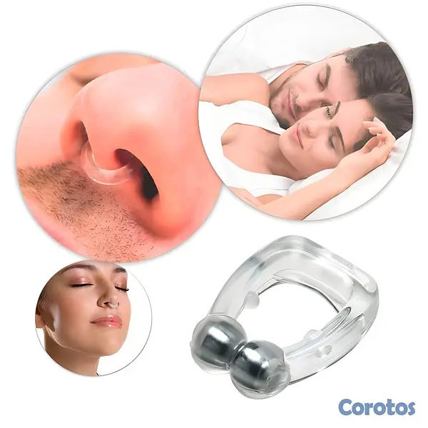 Salud y Equipamiento Médico - 😴 Clip Nasal Antironquidos – Ayuda para no Roncar  1
