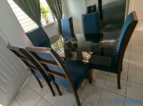 muebles y colchones - Comedor ROBLE PURO (NEGOCIABLE).  1