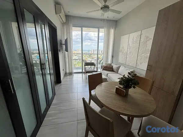 apartamentos - Apartamento Amueblado con vista al mar en Venta NACO 4