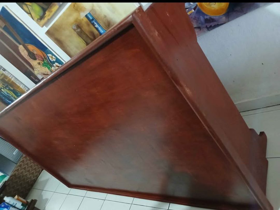 muebles y colchones - Cama 40x77 pino tratado con Colchon twin usado (para reparar) 0