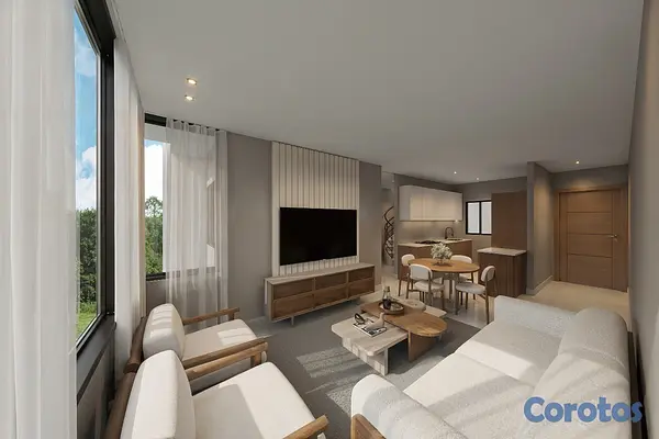 apartamentos - Res.Altos del Este, octubre 2027, apto tipo A, 4to 2