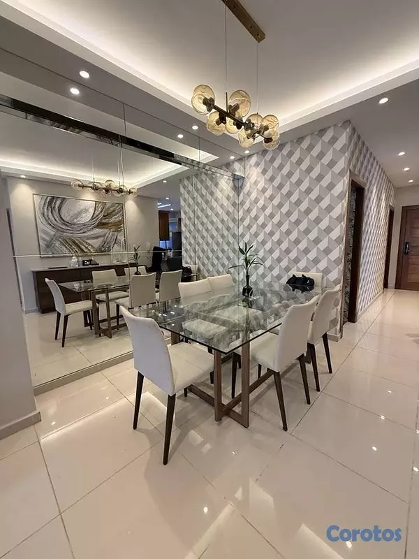 apartamentos - vendo Evaristo Morales dos habitaciones 2.5 baños dos parqueos bacon servicio  2