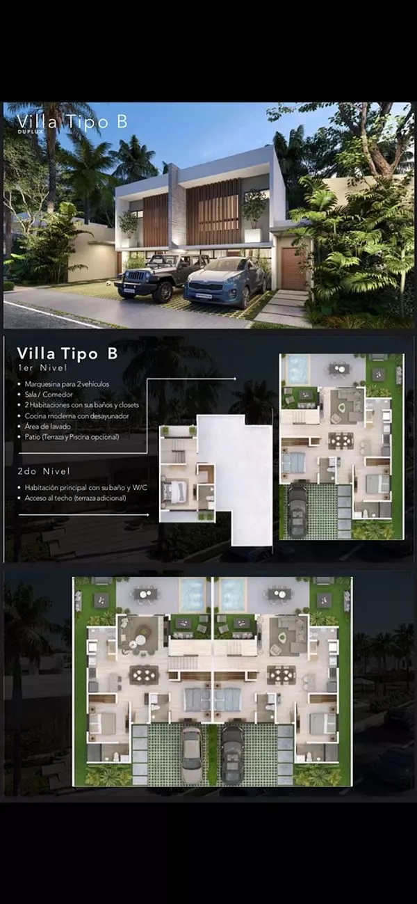casas vacacionales y villas - Villa Exclusiva en Proyecto Cerrado en Bávaro, Punta Cana  2