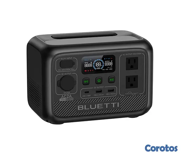plantas e inversores - BLUETTI AC2A 300W 204Wh Portable  2