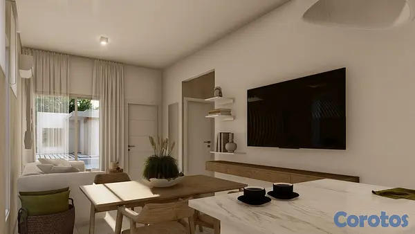 casas vacacionales y villas - Villas Venta en Macao Punta Cana Cerca de Playa Macao con Area Social  5