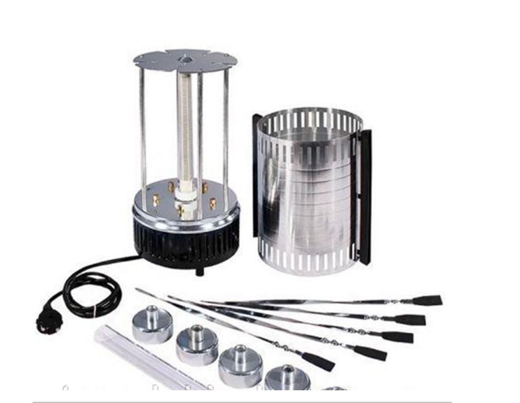 electrodomesticos - Parrilla electrica de pinchos SW-5, 5 tenedor 1