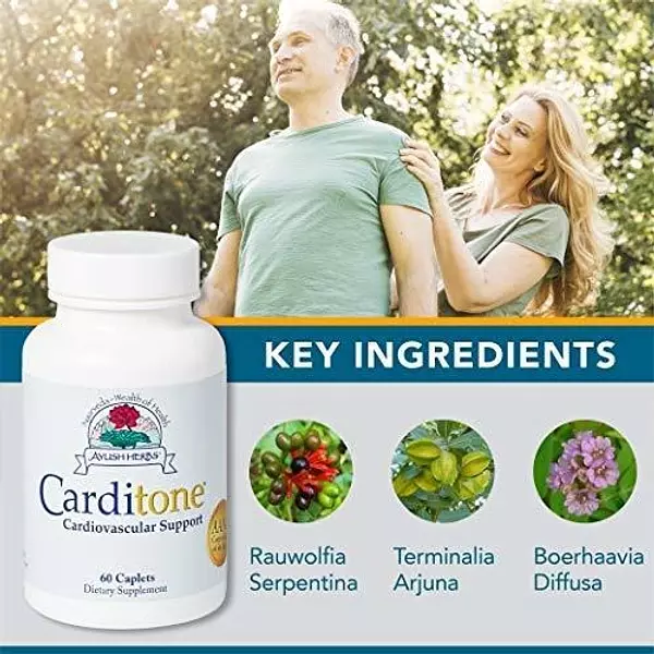 Salud y Equipamiento Médico - Ayush Herbs Carditone, Suplemento Herbal De Apoyo Cardiovascular 5