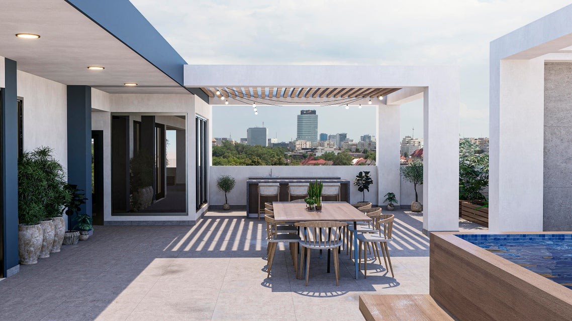apartamentos - Apar24-tamento en venta El Millón #24-1308 un dormitorio, áreas socilaes, piscin 2