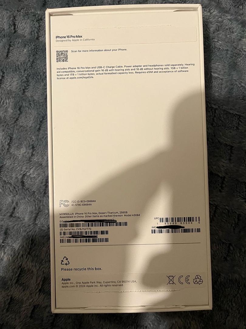 celulares y tabletas - iphone 16 Pro Max 7