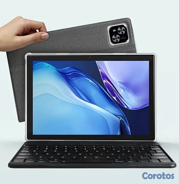 celulares y tabletas - Tablet tipo laptop con accesorios. 10.1 pulgadas, 128gb ROM 12gb RAM. 5G 3